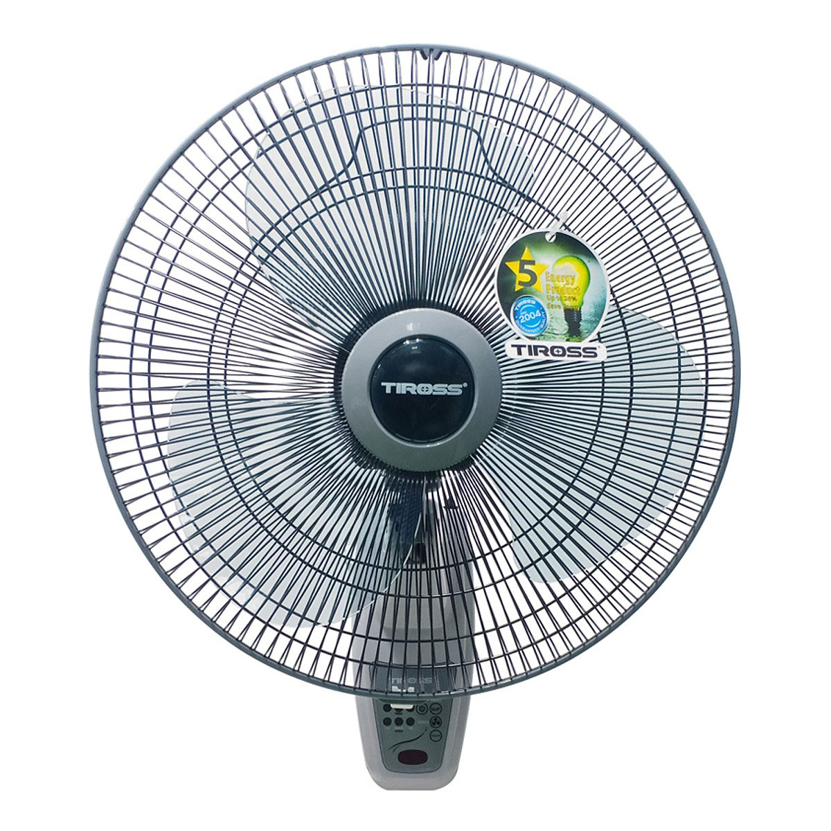 Quạt treo tường có điều khiển Tiross TS9186 (50W, sải cánh 40cm)