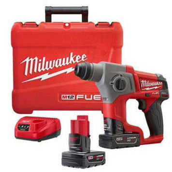 Máy khoan bê tông dùng pin Milwaukee 12V M12 CH-402C (Set 4Ah)