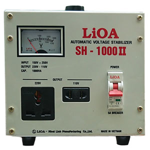 Ổn áp 1 pha Lioa 1KVA Lioa SH 1000 II