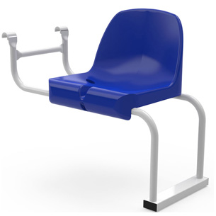 Ghế trọng tài phụ S25343 (gắn bên phải)