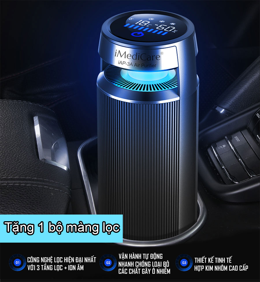 Mua iMediCare iAP-3A tặng bộ màng lọc Mua iMediCare iAP-3A tặng bộ màng lọc