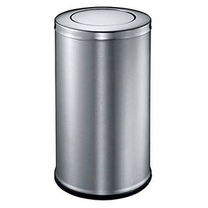 Thùng rác inox nắp lật GEV A35-G