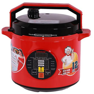 Nồi áp suất điện tử đa năng Sunhouse SHD1741 - 4 lít