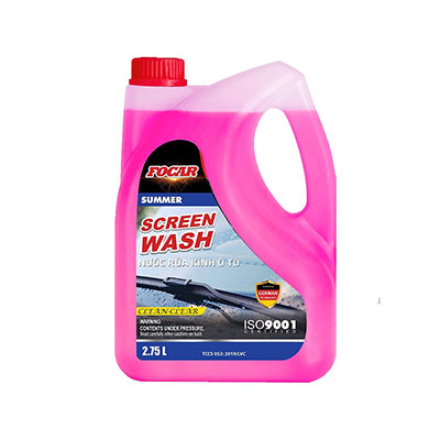 Nước rửa kính ô tô Focar Summer Screen Wash 2.75 lít - Chống xước kính