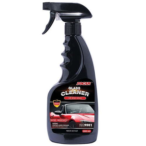 Dung dịch vệ sinh kính, chống bám nước trên bề mặt kính ô tô Focar Glass Cleaner (500ml)