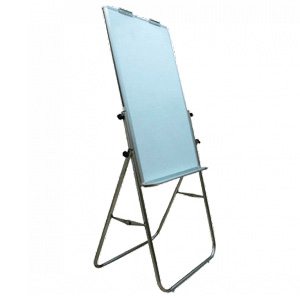 Bảng Flipchart từ tính, chân inox Bavico 100 x 60cm