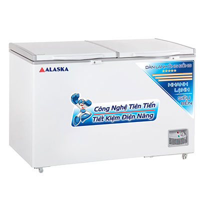 Tủ đông 1 ngăn 2 cửa Alaska HB-550C (408 lít)