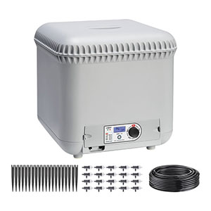 Bình chứa nước hẹn giờ, tưới nhỏ giọt tự động, cải tiến Claber 8054 25L Oasis Oasis Evolution