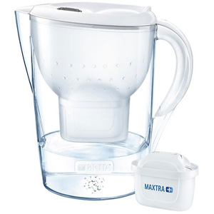 Bình lọc nước Brita Marella Cool White 2.4L (có sẵn 1 lõi lọc Maxtra Plus)