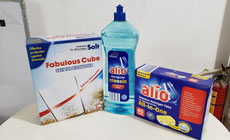 Bộ muối rửa bát, làm mềm nước