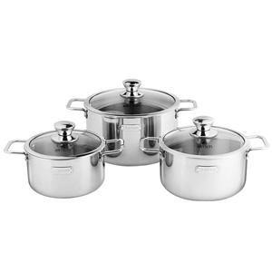 Bộ nồi Inox 3 lớp đáy liền Elmich Trimax classic 2106OL