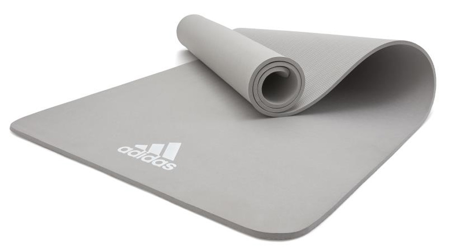 Thảm Yoga Adidas 8mm ADYG-10100GR/ADYG-10100RG - Xám tro