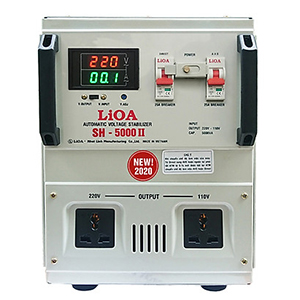 Ổn áp 1 pha Lioa 5KVA SH 5000II