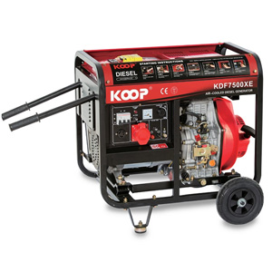 Máy phát điện chạy dầu 5Kw Koop KDF7500XE