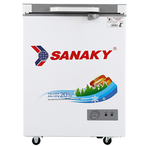 Tủ đông 1 ngăn Sanaky mặt kính cường lực VH-1599HYKD (100 lít)