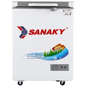 Tủ đông Sanaky 100 lít VH-1599HYK (kính xám)