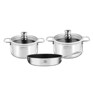 Bộ nồi Inox dập nguyên khối Elmich Trimax Classic EL-2113OL