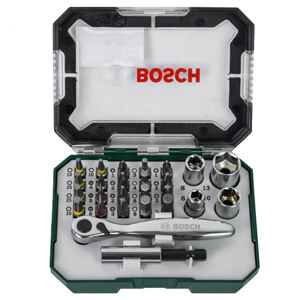 Bộ vặn vít Bosch 26 món 2607017322