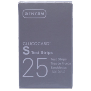 Que thử đường huyết Arkray Glucocard S (Hộp 25 que)