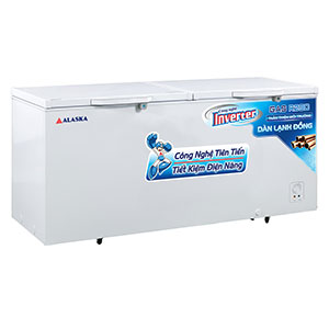 Tủ đông 2 cánh Alaska Inverter HB-550CI 408 lít