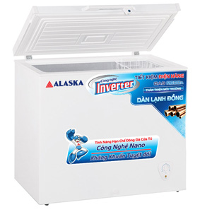 Tủ đông 1 cánh Alaska Inverter BCD-400CI 295 lít