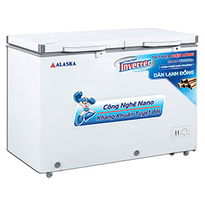 Tủ đông Alaska Inverter BCD-5068CI 312 lít (1 ngăn đông, 1 ngăn mát)