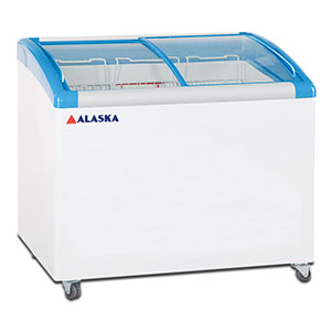 Tủ đông nắp kính cong Alaska KC-203S 203 lít