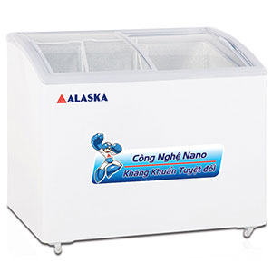 Tủ đông nắp kính cong Alaska KC-310 310 lít
