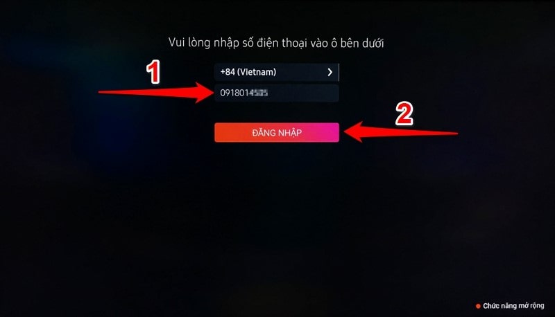 Nhập số điện thoại khách hàng Nhập số điện thoại khách hàng