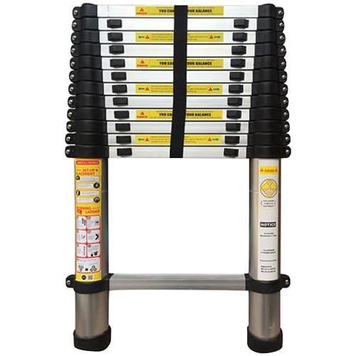 Thang nhôm xếp đơn đai nhôm AMC-380D