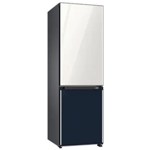 Tủ lạnh Samsung Bespoke 339 lít RB33T307029/SV (2 cửa 2 màu trắng và xanh navy)