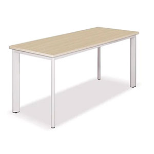 Bàn làm việc chân sắt ống Oval BCO12 (1200 x 600 x 750 mm)