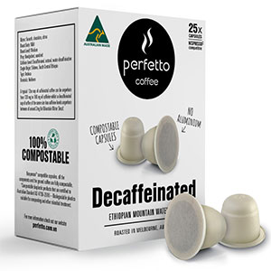 Cà phê viên nén Decaffeinated Capsules (25 viên/hộp)