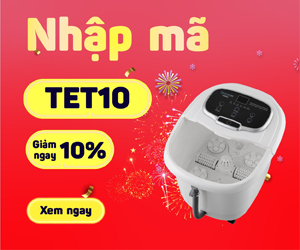 Nhập mã TET10 giảm 10%