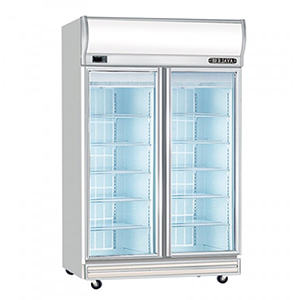 Tủ đông 2 cánh kính Berjaya 2D/DF-SM-EV - 876 lít