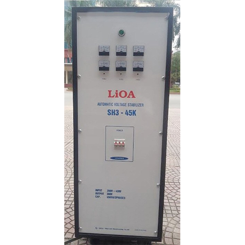 Ổn áp 3 pha khô Lioa 45KVA SH3 45KII (Dải điện áp đầu vào 260V - 430V)