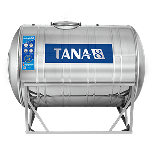 Bồn nước inox Tân Á 8 - 310 lít ngang (Ø740)