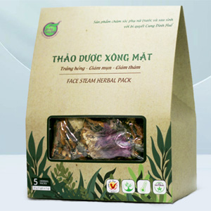 Thảo dược xông mặt Bảo Nhiên (2 hộp x 25gr)