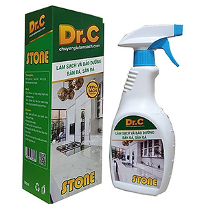 Dung dịch làm sạch và bảo dưỡng bàn đá, sàn đá Dr.C Stone (500ml)