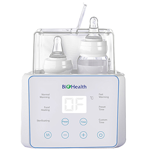 Máy hâm sữa 2 bình BioHealth BH9100