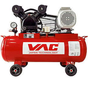 Máy nén khí có dầu 2 đầu bơm tua nhanh VAC VA11109 - 70 lít