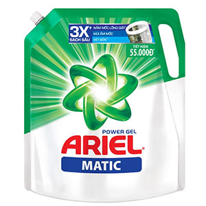 Nước giặt Ariel Matic cho máy giặt