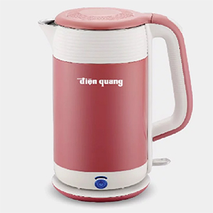 Ấm đun nước Điện Quang ĐQ EKT10 1818 PL KW (1.800W, 1.8 lít, inox 304, vỏ 2 lớp, có giữ ấm)