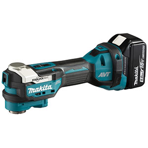 Máy cắt đa năng dùng pin Makita DTM52RTJX1 (BL) 18V