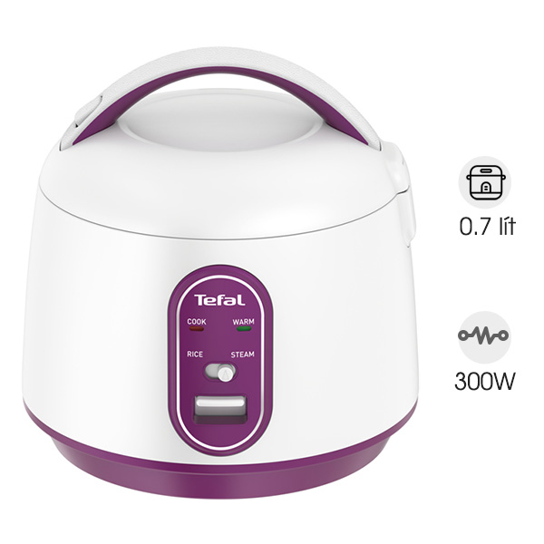 Nồi cơm điện cơ mini Tefal RK224168 - 0.7 lít, 300W