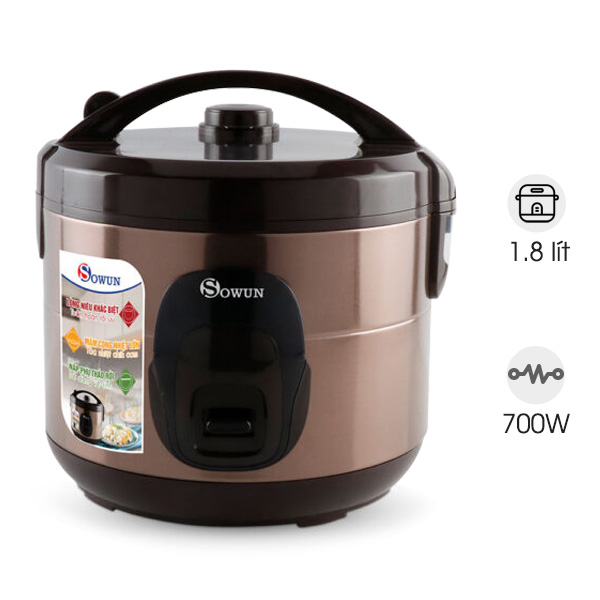 Nồi cơm điện Sowun 638 (1.8 lít)