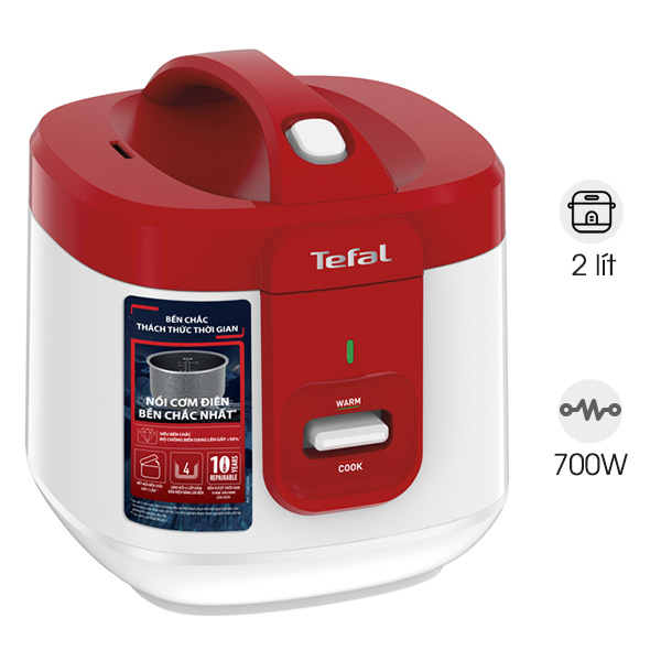 Nồi cơm điện Tefal RK362568 - 700W, 2 lít