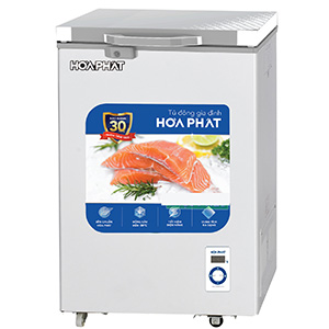 Tủ đông Hòa Phát mặt kính 1 ngăn 1 cánh HPF AD6107.T1