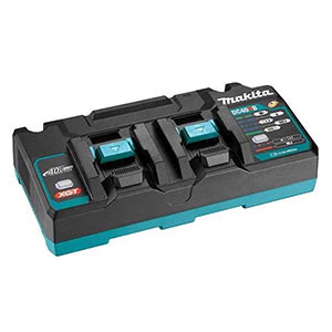 Sạc pin Makita 2 cổng 40V Max DC40RB (Sạc nhanh)