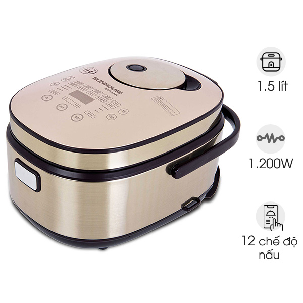 Nồi cơm điện cao tần 1.5 lít Sunhouse Mama SHD8955